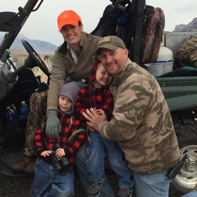 French Family hunting WY 2015
