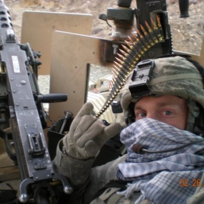 Frenchy in Turret w M2 n M240B